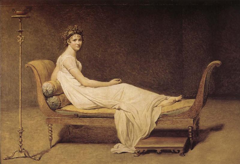 Jacques-Louis David Madame Recamier France oil painting art